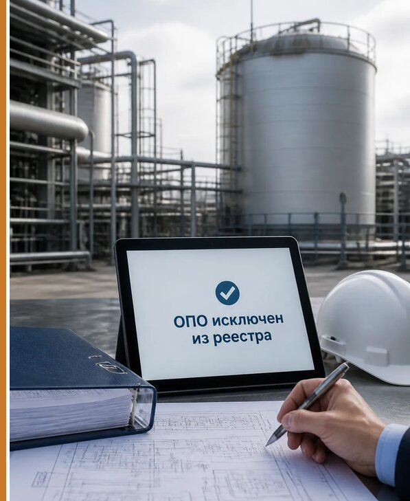 Исключение ОПО из госреестра в Артёме от 31101 р. | Авеста ОТиПБ