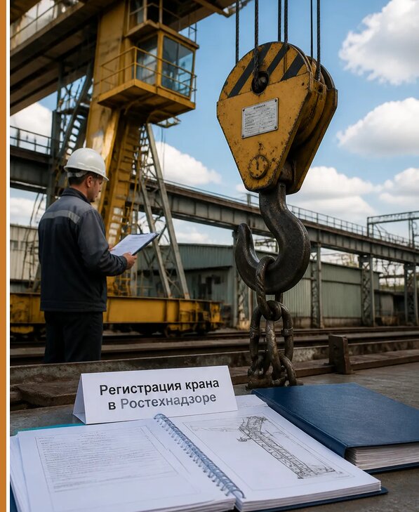 Регистрация крана в Ростехнадзоре в Артёме от 15551 р. | Авеста ОТиПБ